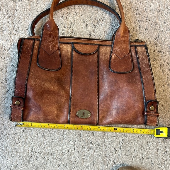 Fossil vintage larger purse in great vintage condition- definite wear, vintage - Picture 5 of 15